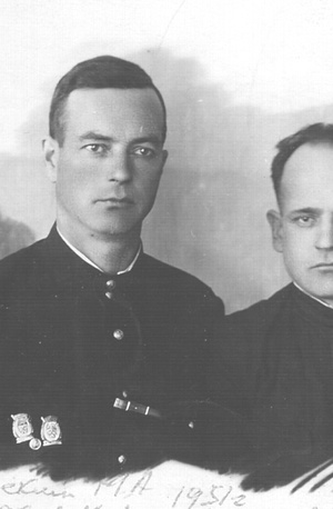 Отец с братом Михаилом А.. 1951г.